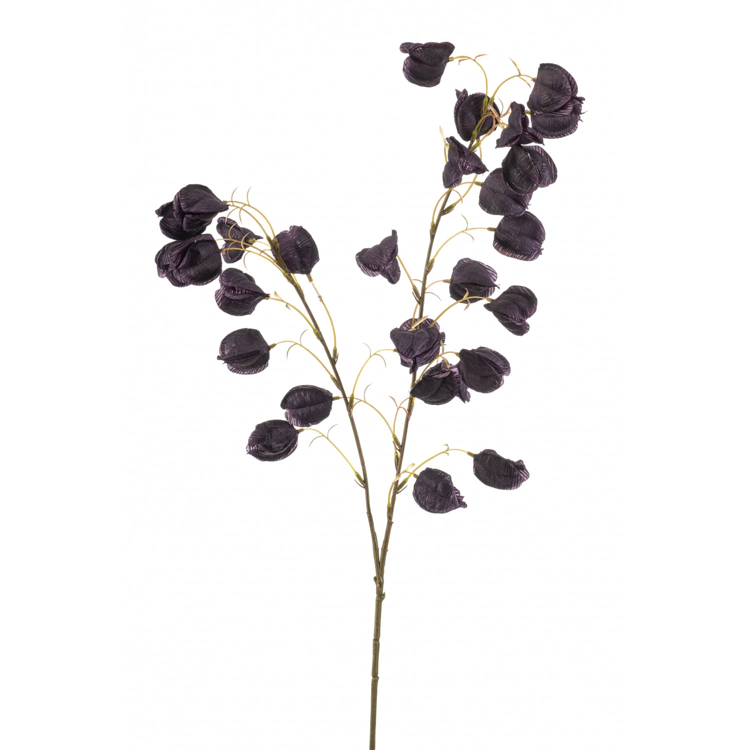 Fleurdirect Kunsttak Physalis - Paars - Kunststof - 0x95x0cm (BxHxD)