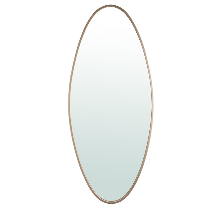 PTMD Serine Sand Steel Oval Mirror Large