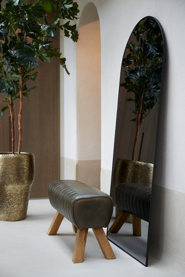 Light&living Spiegel 80x1,5x180 cm ZENETO smoke glas+zwart