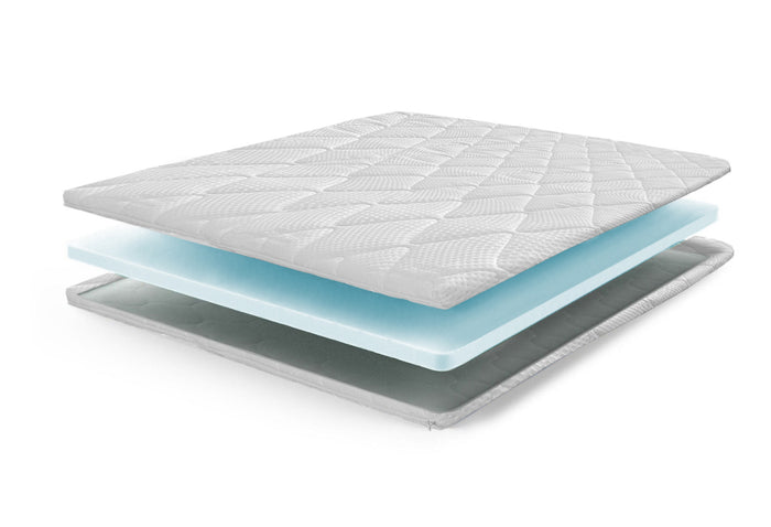 Elegance Matras Topper Hybride Koudschuim 6cm