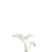 J-line - Orchidee In Aarde Plastiek Wit|groen Medium - 30x15x52cm