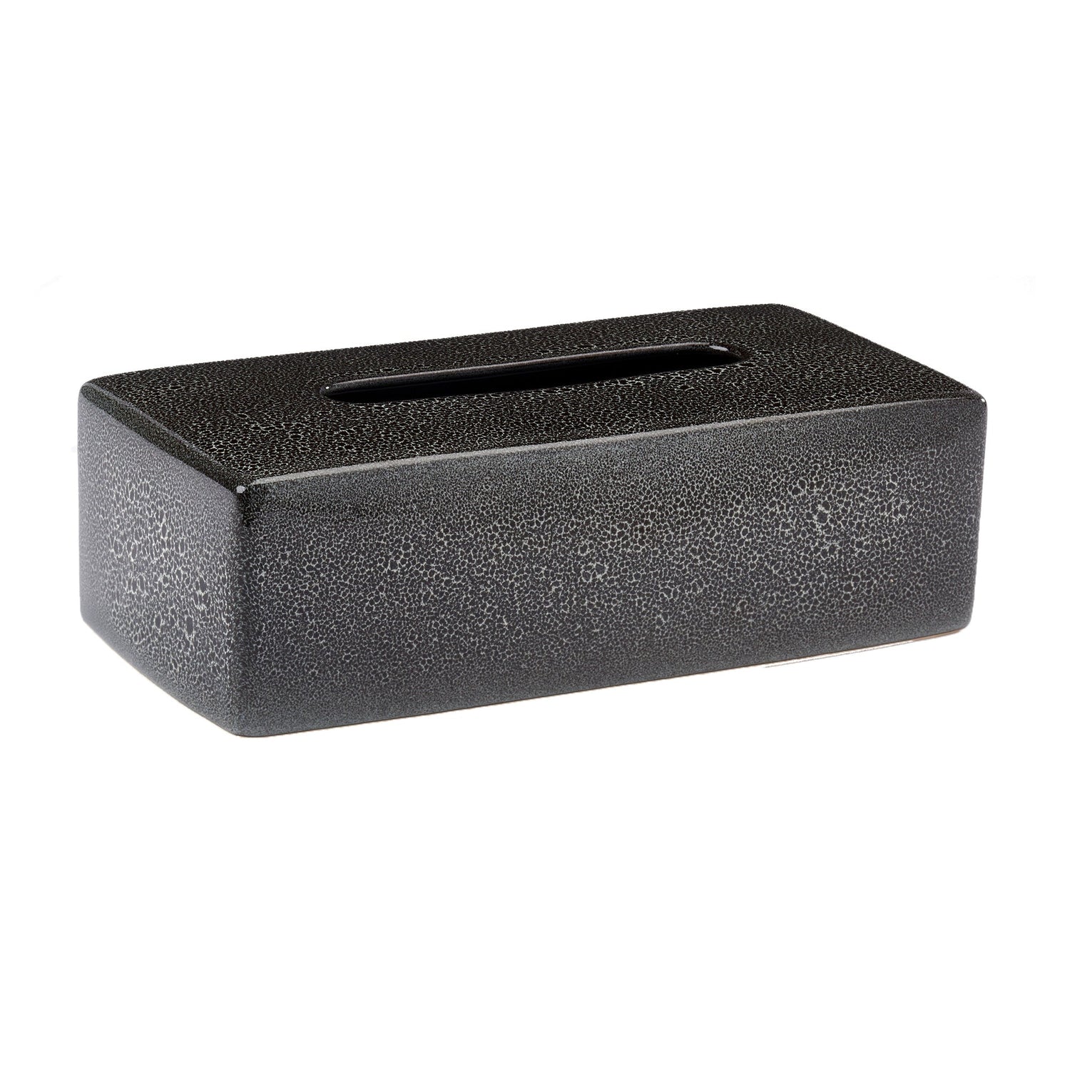 Ugo Tissuehouder Olive Black | Zwart | Grijs | Stoneware