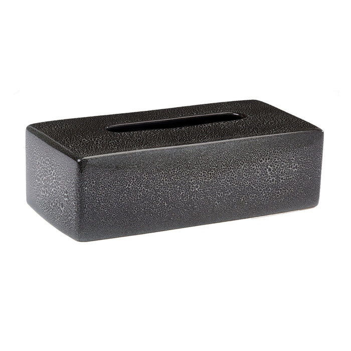 Ugo Tissuehouder Olive Black | Zwart | Grijs | Stoneware