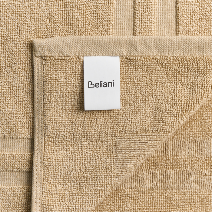 Beliani - ATAI - 11-delige handdoekset - Zandbeige - Katoen