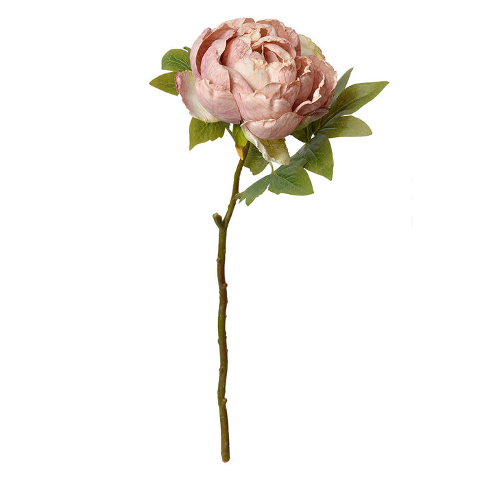 Clayre & Eef Kunstbloem Roos 48 cm Roze Kunststof