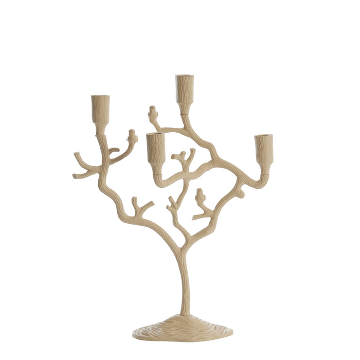 Light & Living Light&living Kandelaar 4L 35x14x47 cm JARDIA zand