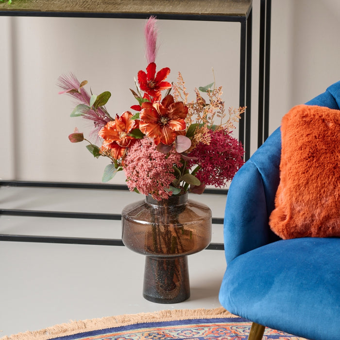 Fleurdirect Kunstbloem Clematis -  - Polyester - 0x83x0cm (BxHxD)