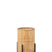 J-line - Lantaarn Op Voet Bamboo Naturel Small - 31.5x31.5x50.5cm