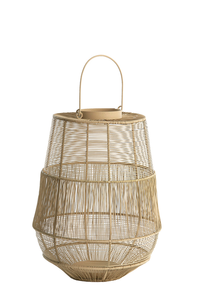 Light & Living - Windlicht SEZELA - Ø28x38cm - Grijs