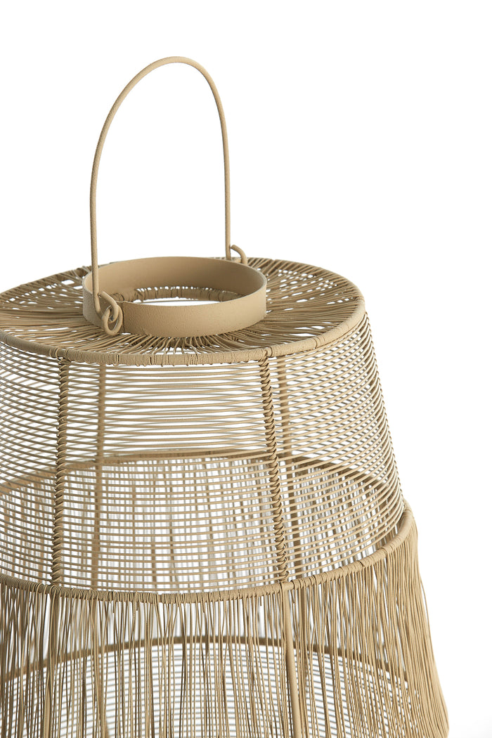 Light & Living - Windlicht SEZELA - Ø28x38cm - Grijs