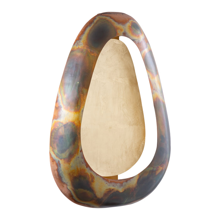 PTMD Magni Copper Iron Oval Wall Stormlight L