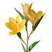 Clayre & Eef Kunstbloem 71 cm Geel Kunststof