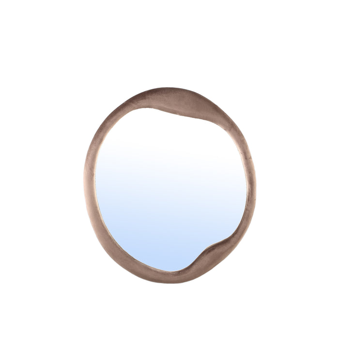 PTMD Don Brown Velvet Mirror Organic Round