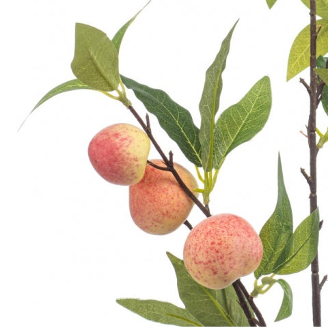 Fleurdirect Kunstbloem Peach  - Polyester - 0x85x0cm (BxHxD)