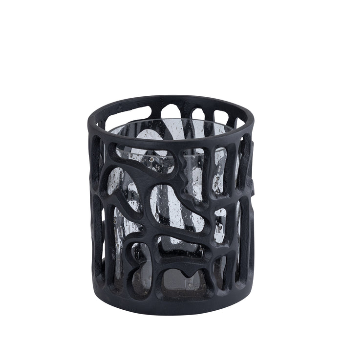 PTMD Rohane Black Casted Alu Stormlight Smoke Glass S