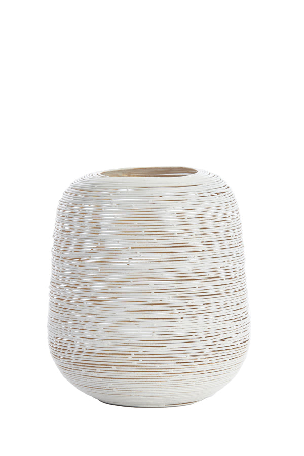 Light & Living Light&living Windlicht Ø21x23 cm BANJERA crème