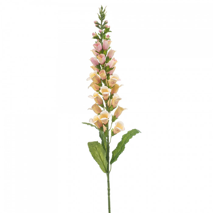 Fleurdirect Kunstbloem Digitalis - Geel - Polyester - 0x97x0cm (BxHxD)