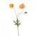 Fleurdirect Kunstbloem Poppy - Geel|Oranje - Polyester