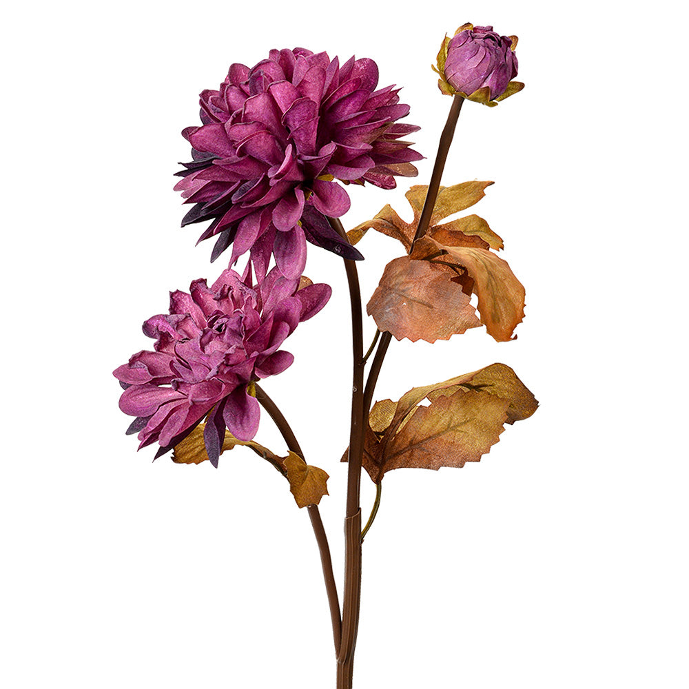 Clayre & Eef Kunstbloem 66 cm Paars Kunststof
