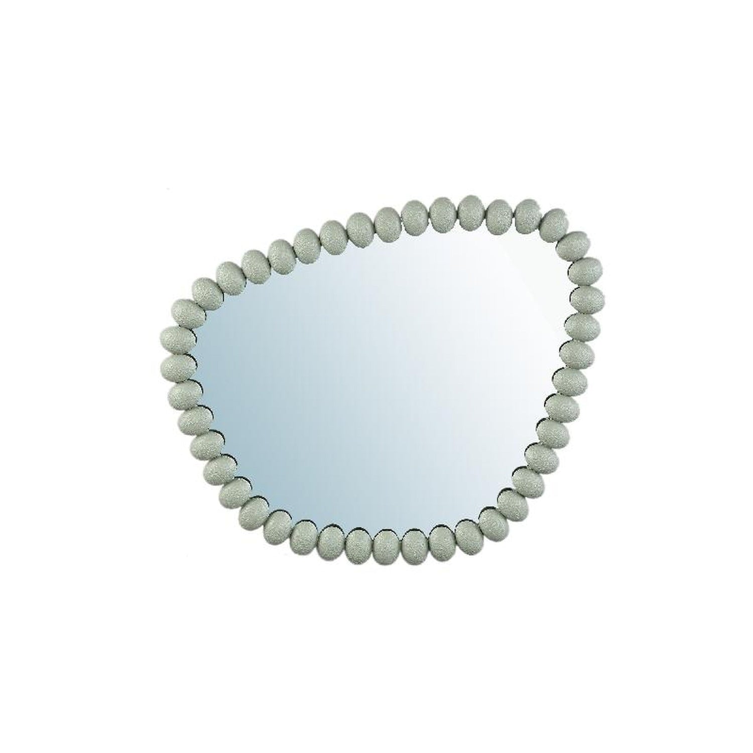 PTMD Spiegel Danae - 56x4x43 cm - Ijzer - Groen