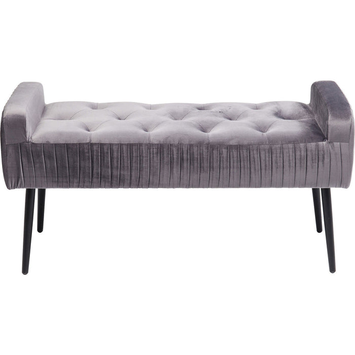 Bank Lofty grijs en zwart Kare Design