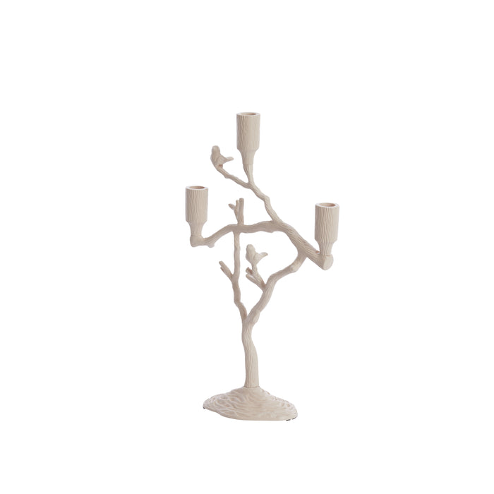 Light & Living Light&living Kandelaar 3L 26x11x42 cm JARDIA crème