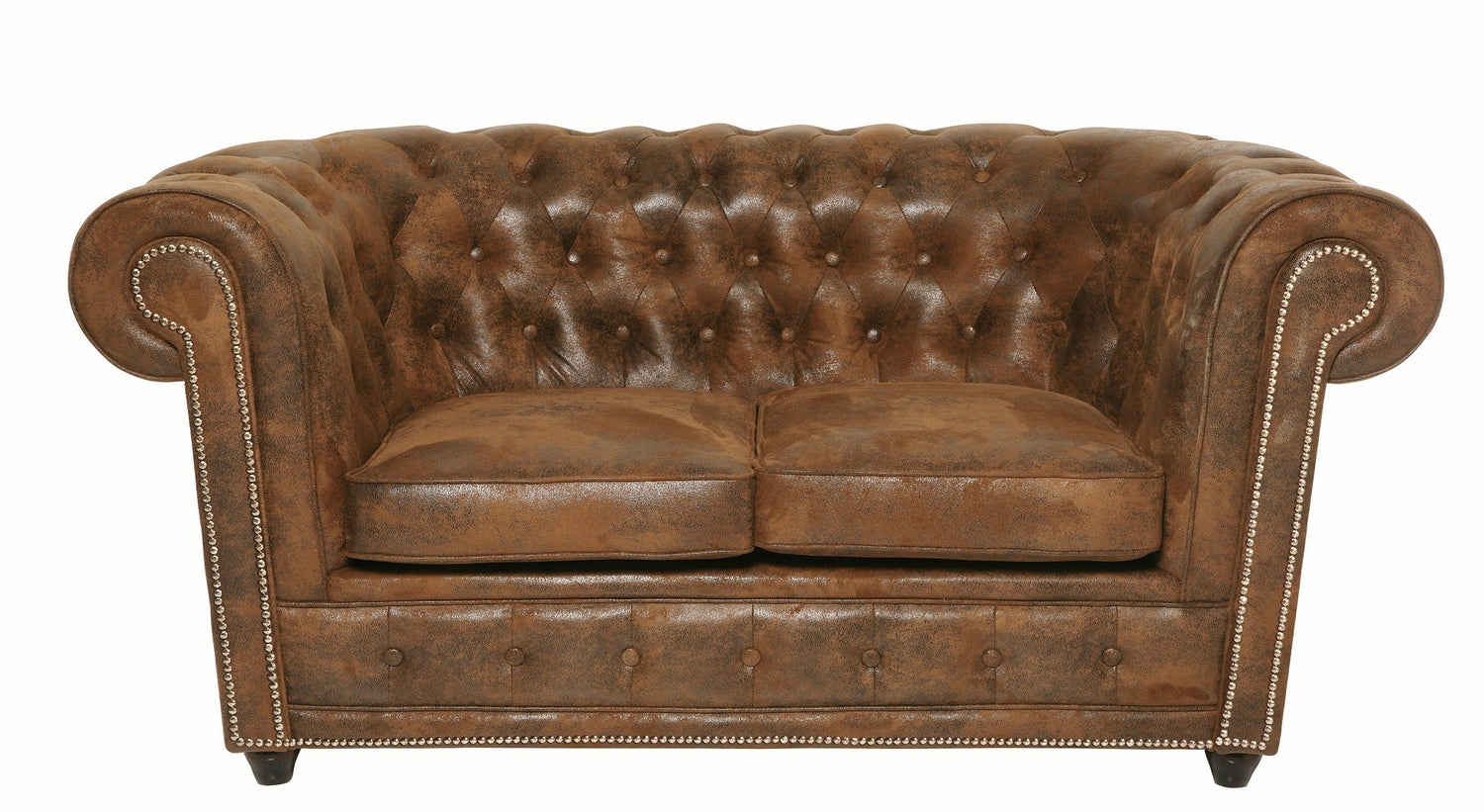 Sofa 2-Zits Oxford Vintage Rivet Kare Design