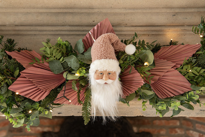 Clayre & Eef Droogbloemen  55 cm Roze Droogbloemen Droogboeket