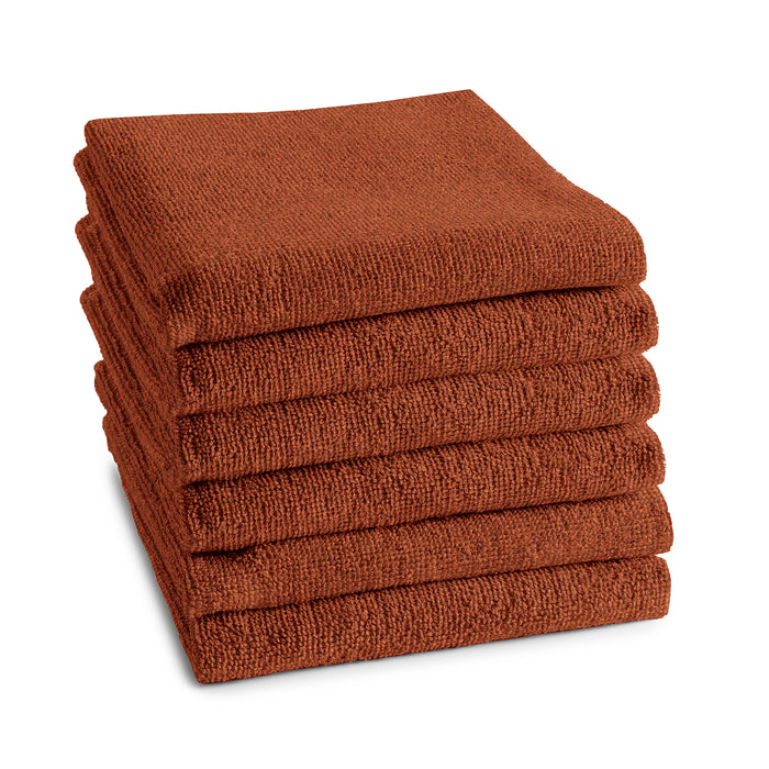 DDDDD keukendoek Logo - 50x55 cm - Terra - 6 stuks