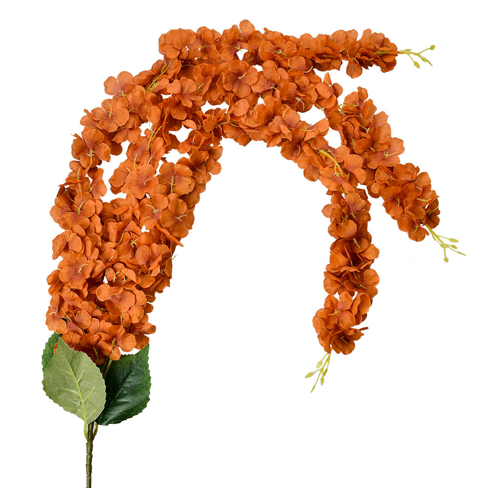 Clayre & Eef Kunstbloem 108 cm Oranje Kunststof