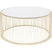 Salontafel Wire Uno Messing Ø80cm Kare Design