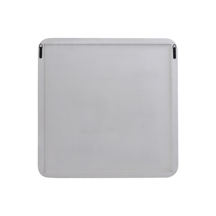 PTMD Dishita Cream Square Mdf  Wall Panel Ribbed Large