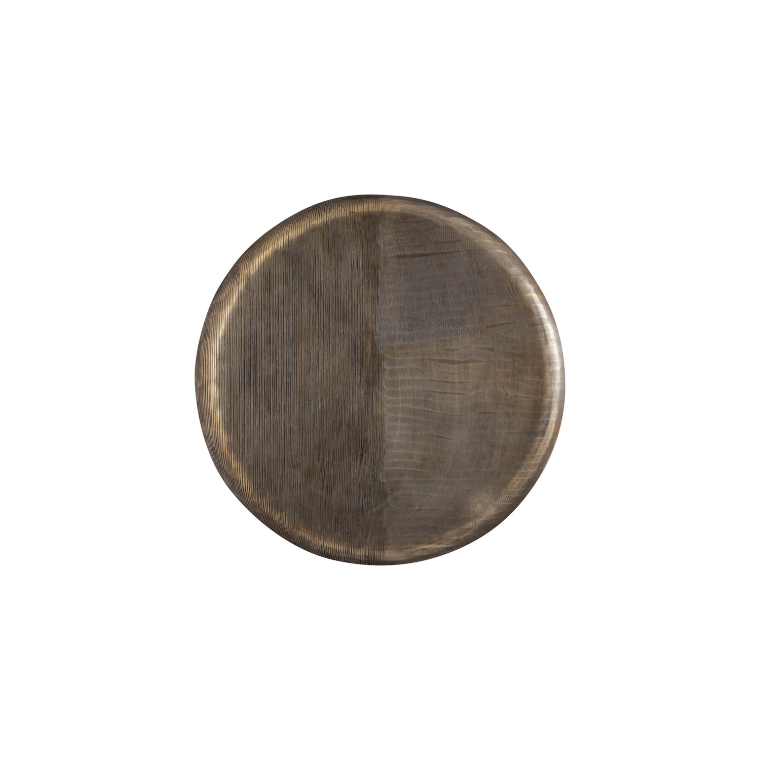 PTMD Jowad Antique Gold Alu Sheet Wall Panel Ribbed S