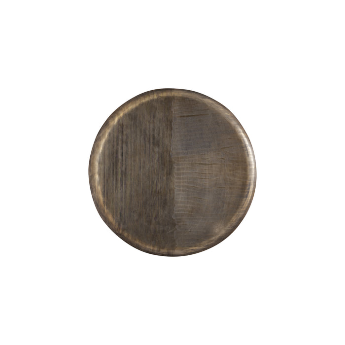 PTMD Jowad Antique Gold Alu Sheet Wall Panel Ribbed S