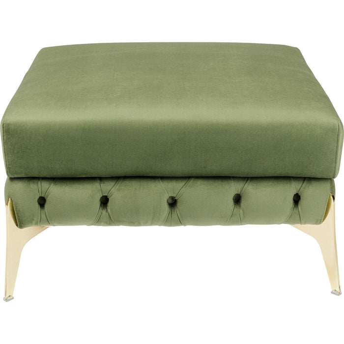 Kruk Bellissima fluweel groen Kare Design