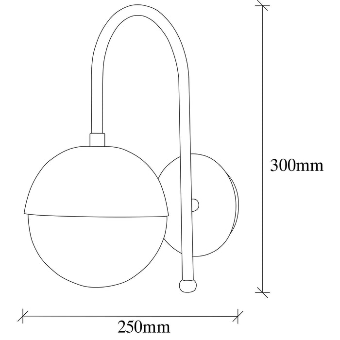 Opviq Wandlamp Karsor