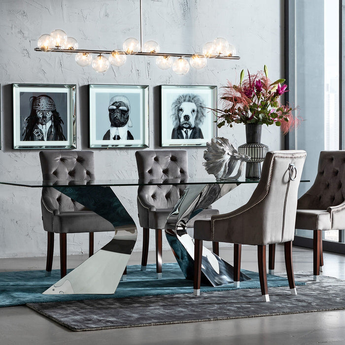 Kare Design Scala Balls Hanglamp chroom