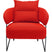 Kare Design Peppo Fauteuil rood