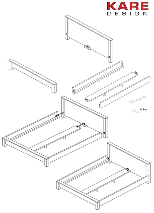 Bed Puro Kare Design