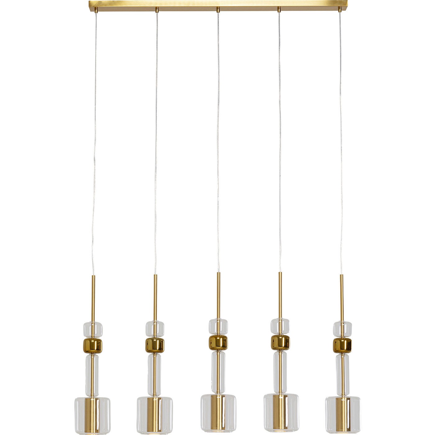 Hanglamp Candy Bar 103cm goud Kare Design