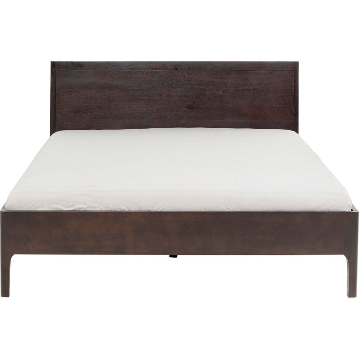 Bed Brooklyn walnoot Kare Design