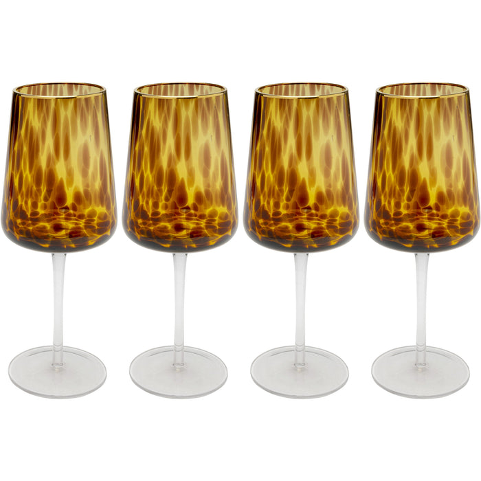 Kare Design Caramel Wijinglazen 4st