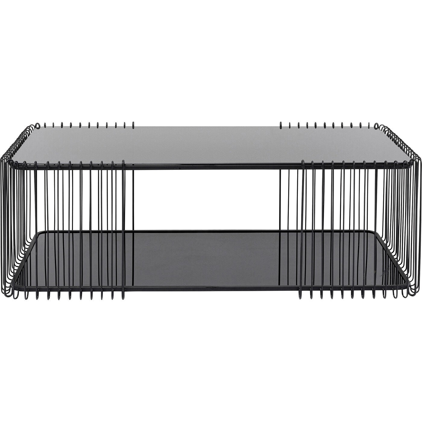Salontafel Wire Double 120x60cm zwart Kare Design