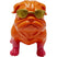 Kare Design Fashion Woonaccessoires bulldog oranje 17cm