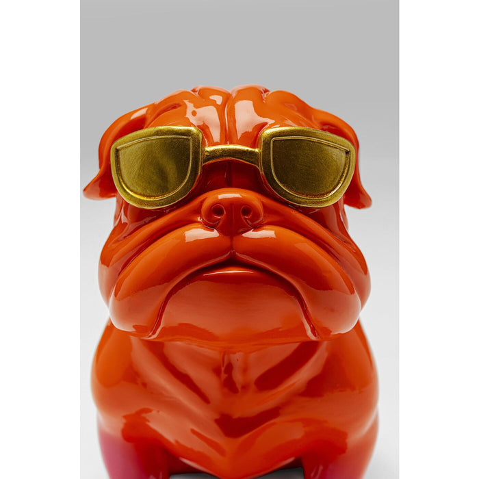 Kare Design Fashion Woonaccessoires bulldog oranje 17cm