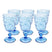 Kare Design Greece Wijinglazen blauw 6st