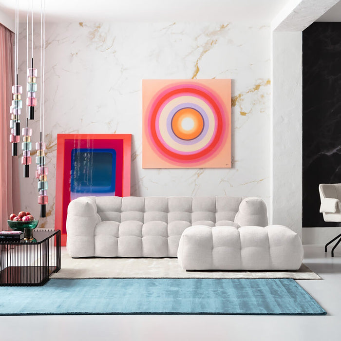 Sofa Salamanca 3-Zits creme Kare Design