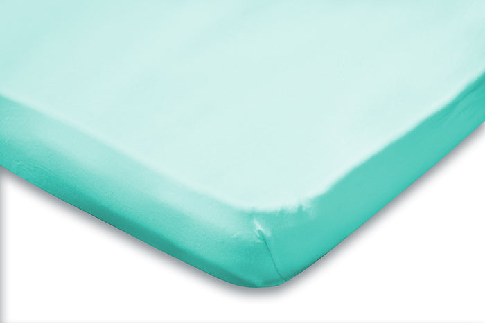 Eleganzzz Topper Hoeslaken Jersey Katoen Stretch - aqua