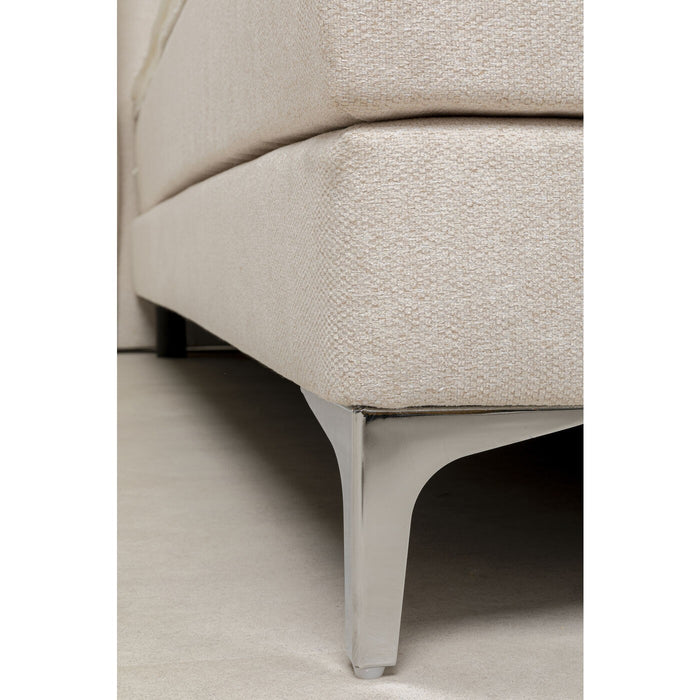 Bed Boxspring Benito Moon creme Kare Design