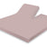 Eleganzzz Splittopper Hoeslaken Jersey Katoen Stretch - light pink